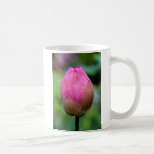 Close-up of lotus flower bud, Bali Coffee Mug