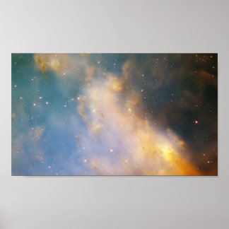 Close-Up of M27, the Dumbbell Nebula Poster