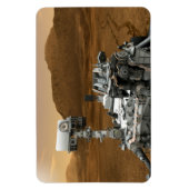 Close-up of Mars Curiosity Rover Magnet (Vertical)