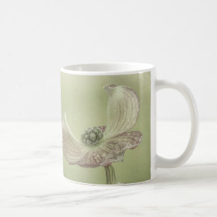 Close-up of Pink Dogwood Blossoms Seabeck, WA Coffee Mug