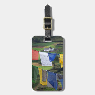 Close Up Of Prayer Flags Luggage Tag