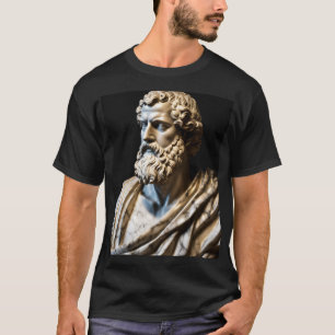Close-Up of Roman Statue of Aristotle T-Shirt