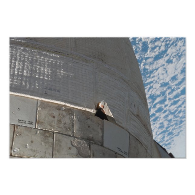 Close-up of Space Shuttle Atlantis Photo Print (Front)