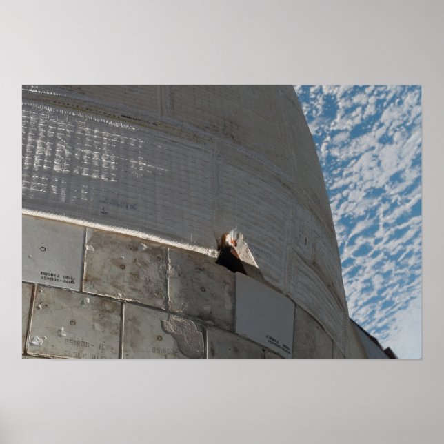 Close-up of Space Shuttle Atlantis Poster (Front)