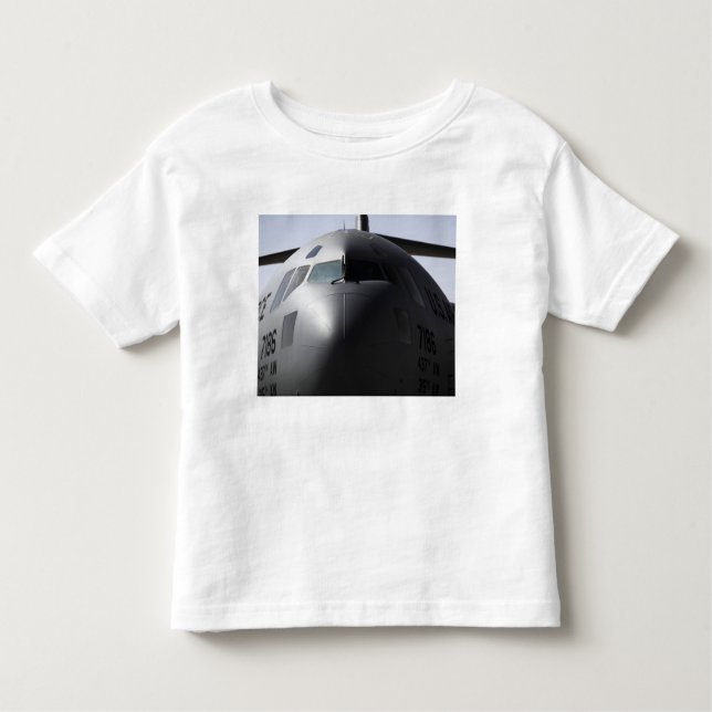 Close-up of the front of a C-17 Globemaster III Toddler T-Shirt (Front)