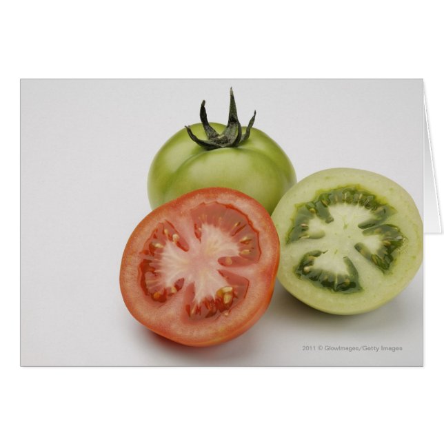 Close-up of three tomatoes (Front Horizontal)