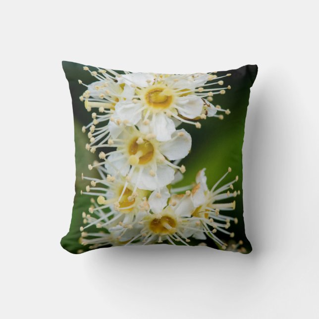 Close-up of tiny flowers cushion (Front)