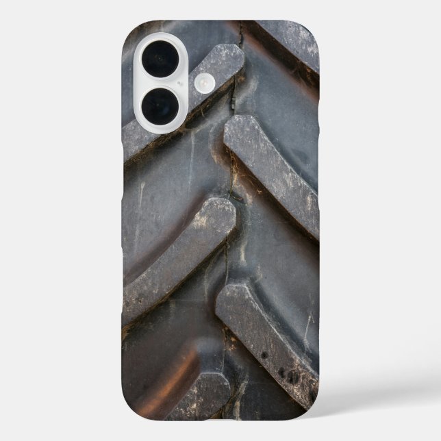Close-Up of Tractor Tire Tread Case-Mate iPhone Case (Back)