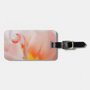 Close-up of tulip 3 luggage tag