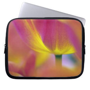 Close-up of underside of tulip flower, Kuekenhof 2 Laptop Sleeve