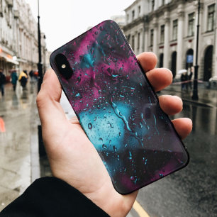 Close-up of water drops iphone cases. Case-Mate iP iPhone 11 Case