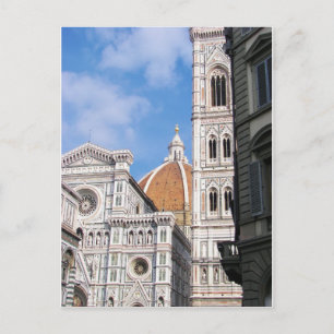 Close up on Florence. Postcard