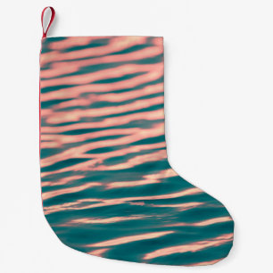 Close-up photo of calm body of w small christmas stocking