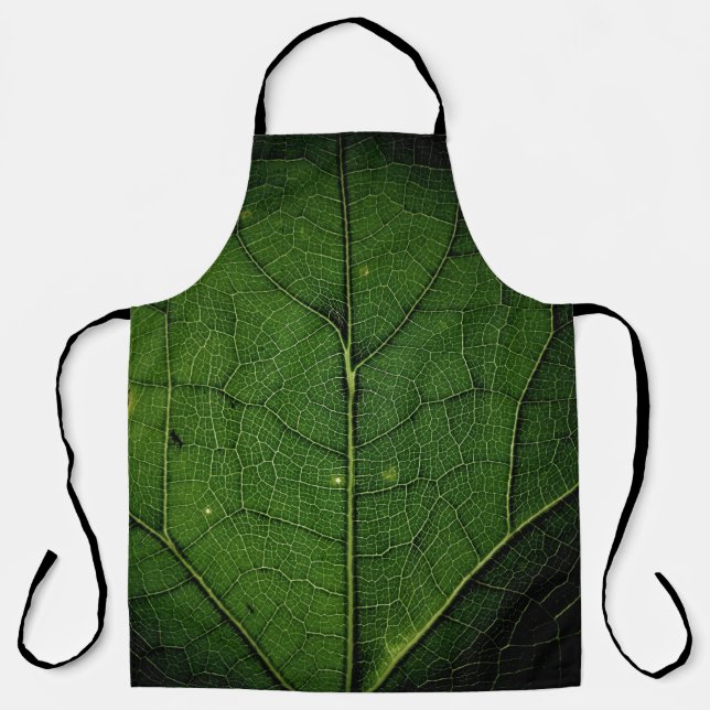 Close up photo of leaf apron (Front)