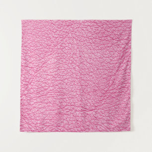 Close-up pink leather, textured background. tapestry