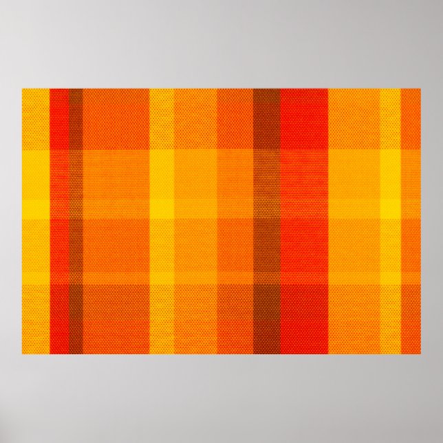 close-up texture with a chequered cloth  poster (Front)