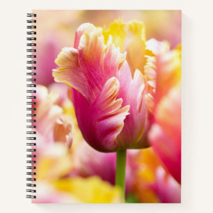 Close-up Tulips Notebook