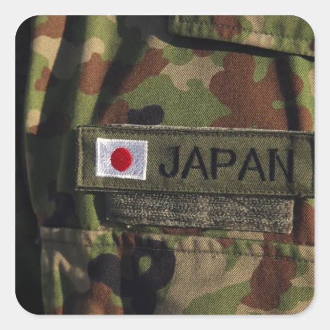 Close-up view 2 square sticker (Front)