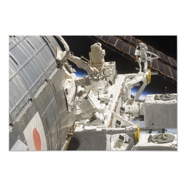 Close-up view of components photo print (Front)