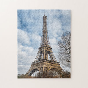 Close-up view of Eiffel Tower - Paris, France Jigsaw Puzzle
