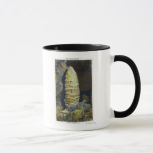 Close-up View of the Chinese Pagoda Mug