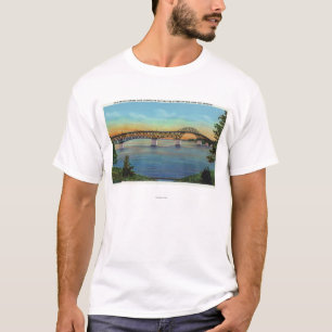 Close-up View of the New Bridge T-Shirt