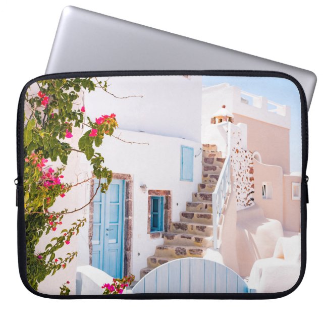 CLOSED BLUE GATE LAPTOP SLEEVE (Front)