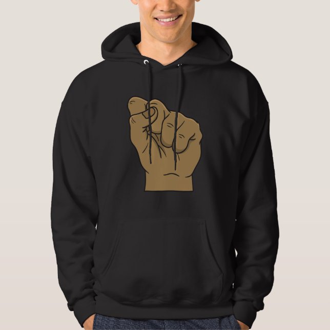Closed Fist Resistance Opposition Hoodie (Front)