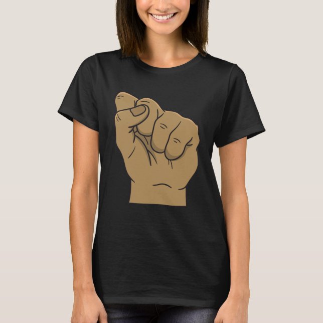 Closed Fist Resistance Opposition T-Shirt (Front)