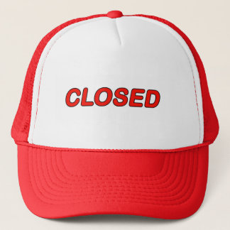 closed hat, for sale ! trucker hat