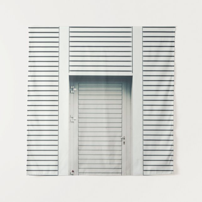 CLOSED LOUVER DOOR TAPESTRY (Front)