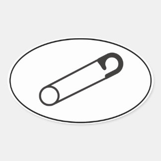 Closed Safety Pin Sticker | Support | Ally