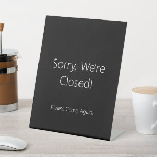 Closed Sign - Small Business Hours Signs