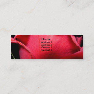 Closer, Mini Business Card