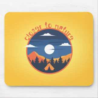 Closer to nature mouse pad