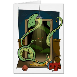 Closet Monster Illustration by Daily Undead