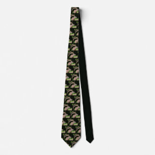 Closeup Alpine ibex Tie