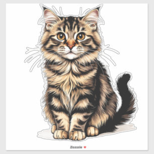 Closeup Cat Portrait