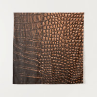 Closeup: crocodile leather texture.