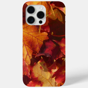 Closeup of Autumn Leaves iPhone 15 Pro Max Case
