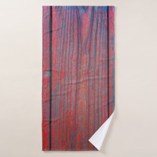 Closeup of old wood planks texture backgroundabstr bath towel