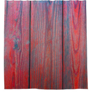 Closeup of old wood planks texture backgroundabstr shower curtain