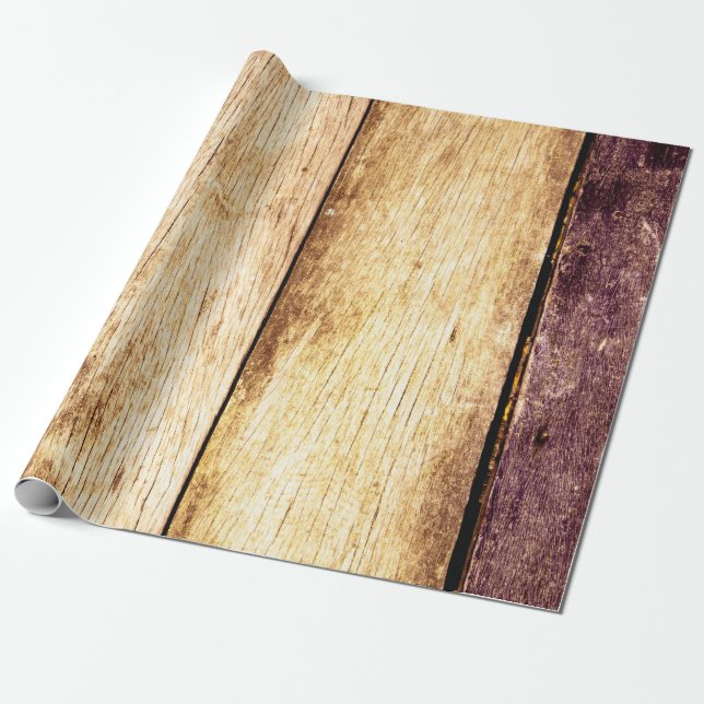 Closeup of old wood texture backgroundabstract, ho wrapping paper (Unrolled)