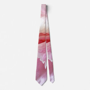 Closeup of Pale Pink Peonies Tie