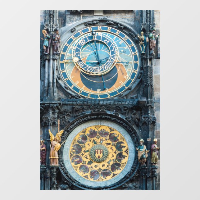 Closeup on Prague Astronomical Clock (Sheet)