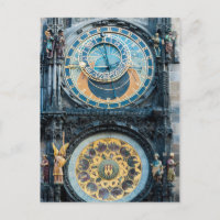 Closeup on Prague Astronomical Clock