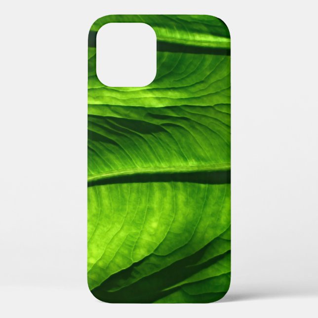 Closeup photo of green leaf Case-Mate iPhone case (Back)