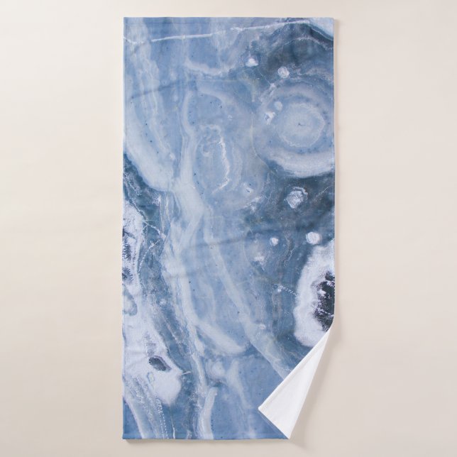 Closeup photography of grey geode bath towel (Bath Towel)