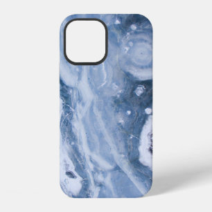 Closeup photography of grey geode iPhone 12 case