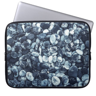 Closeup photography of stones laptop sleeve